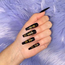 Load image into Gallery viewer, Rich B*tch Stiletto Press On Nails
