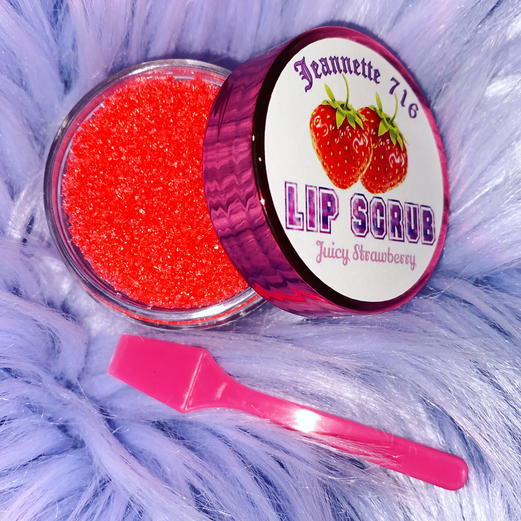 Juicy Strawberry Lip Scrub